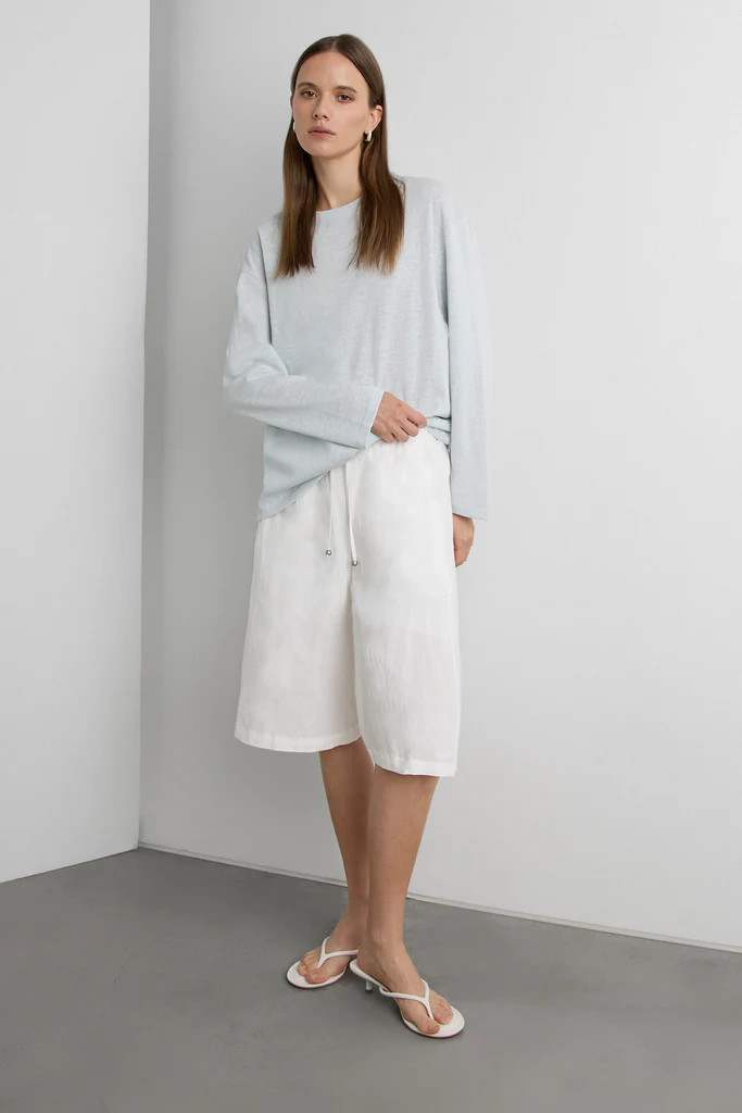 RELAXED LONG SLEEVE T-SHIRT | OAK + FORT