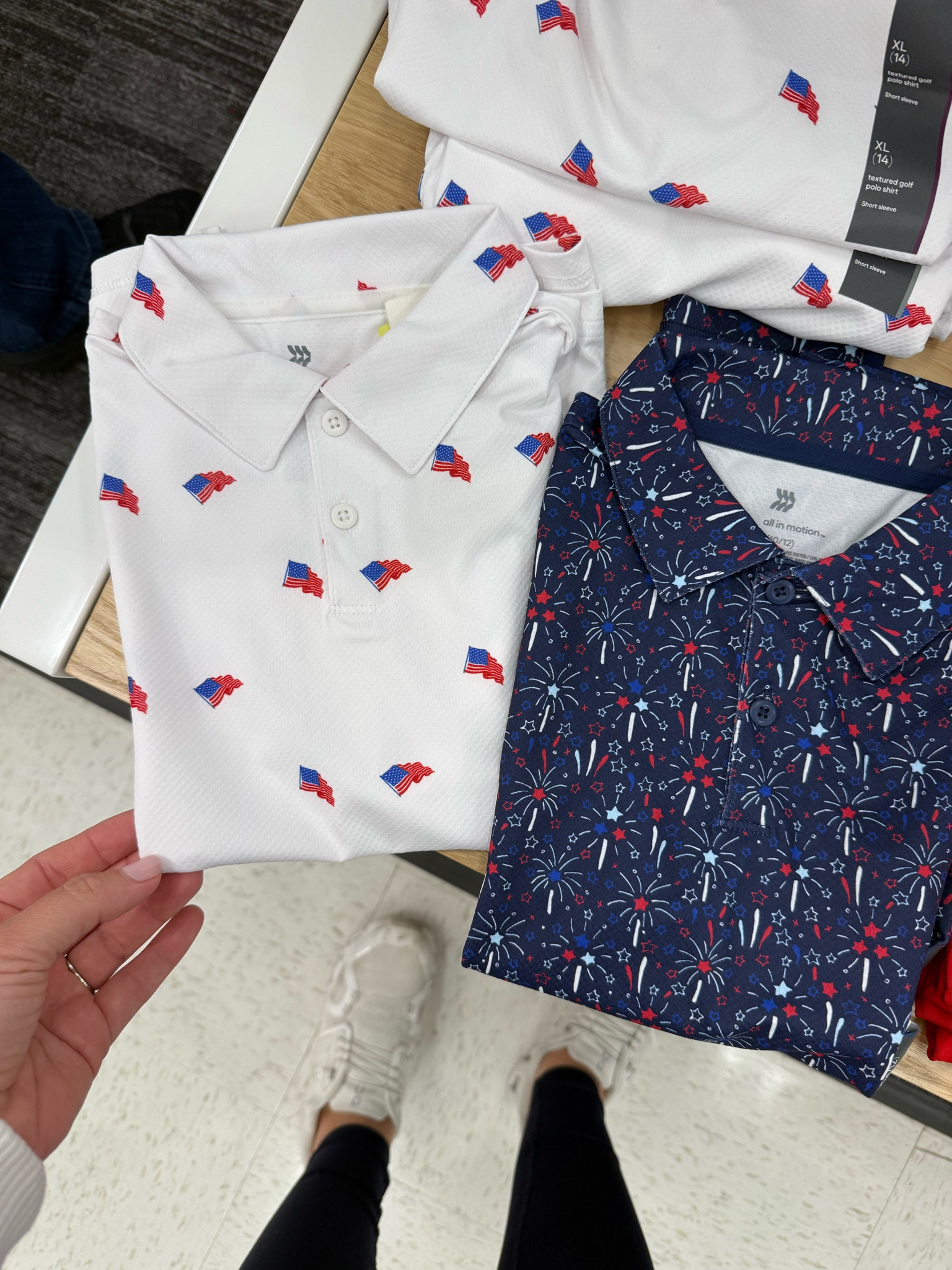 🚨SELL OUT RISK! cute, affordable, festive performance polos - sized boys xs/4-xxl/18 + perfect for july 4th or a golf day with dad! 🇺🇸💙

#LTKootd #LTKKids #LTKmomlife