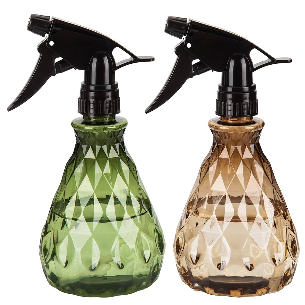 Vwoqiy 2 Pcs Empty Spray Bottles, 500ml Water Spray Bottles with Adjustable Spray Head, Refillabl... | Amazon (UK)