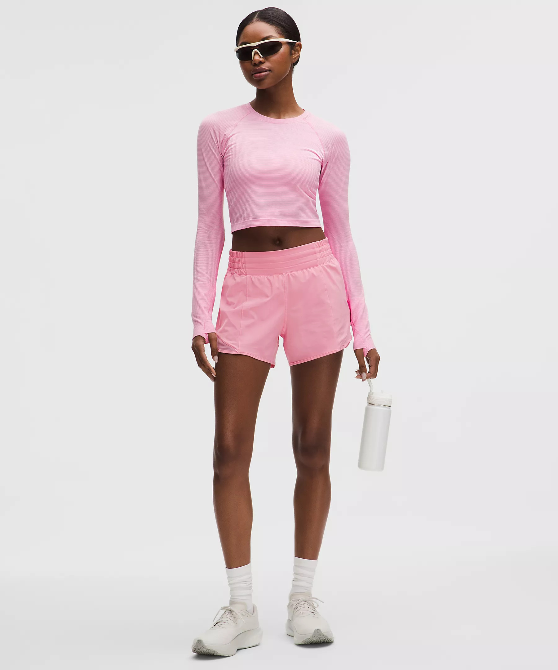 Swiftly Tech Cropped Long-Sleeve Shirt 2.0 | Lululemon (US)