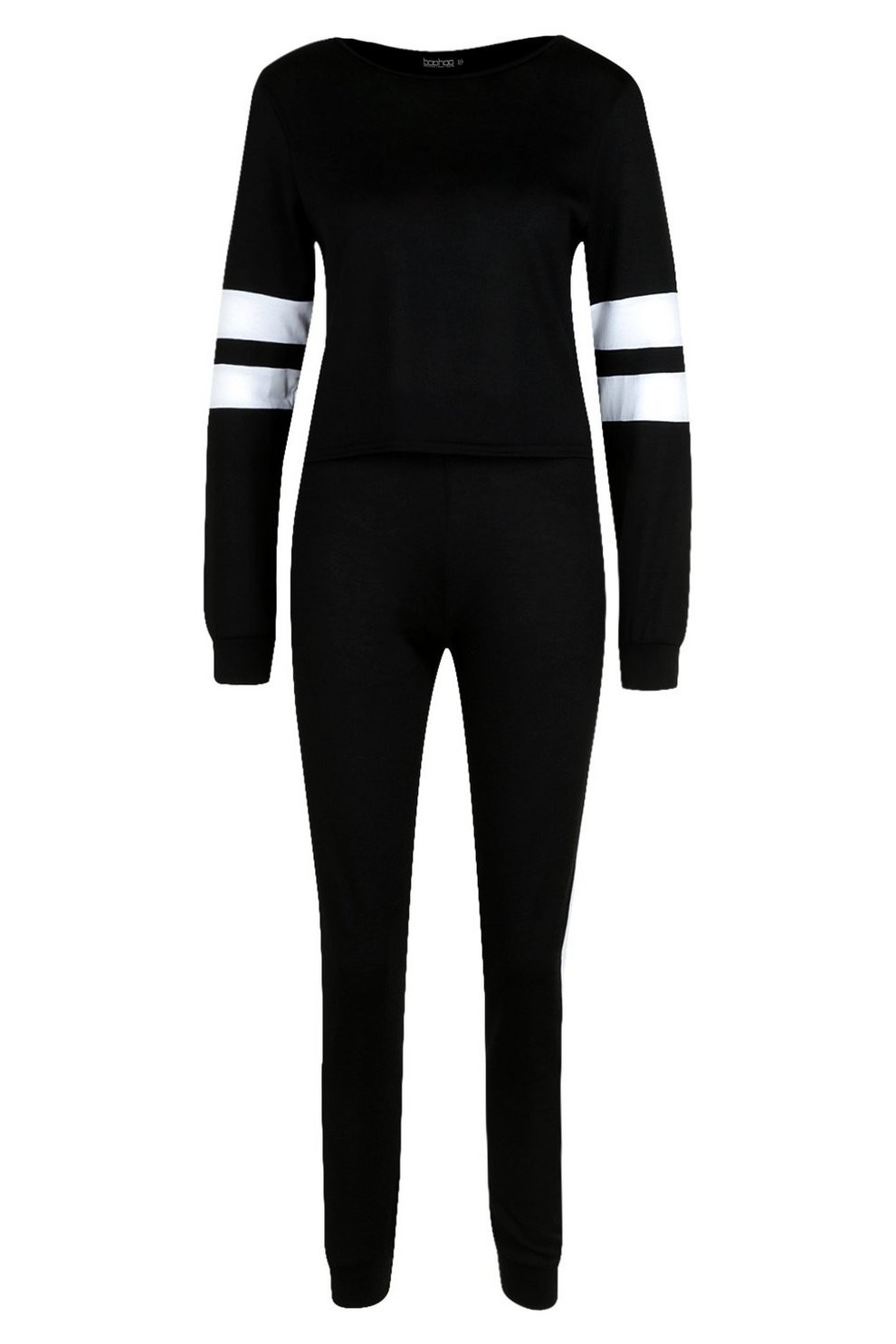 Stripe Detail Lounge Set | Boohoo.com (US & CA)