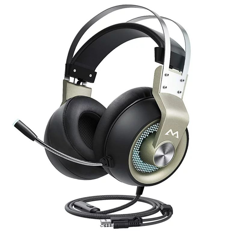 Mpow EG3 PRO Gaming Headset with Mic, 50mm Drivers, Bass Boost Surround Sound, In-line Control, Z... | Walmart (US)