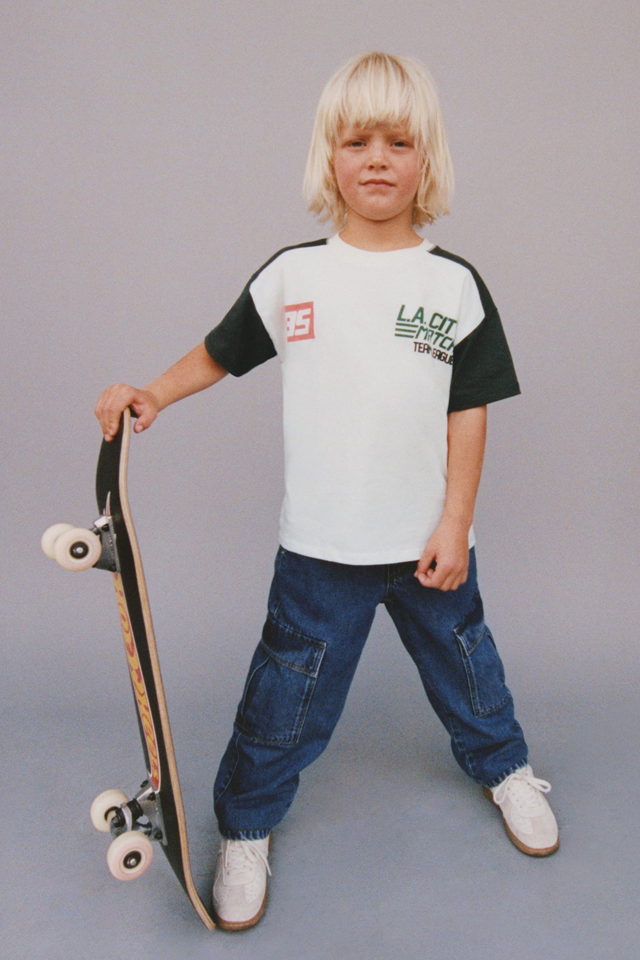 NUMBER PRINT T-SHIRT | Zara US