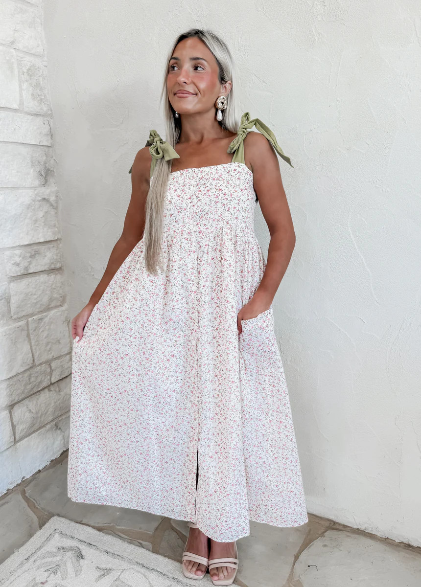 Full Of Grace Button Down Floral Maxi | CK Squared Boutique