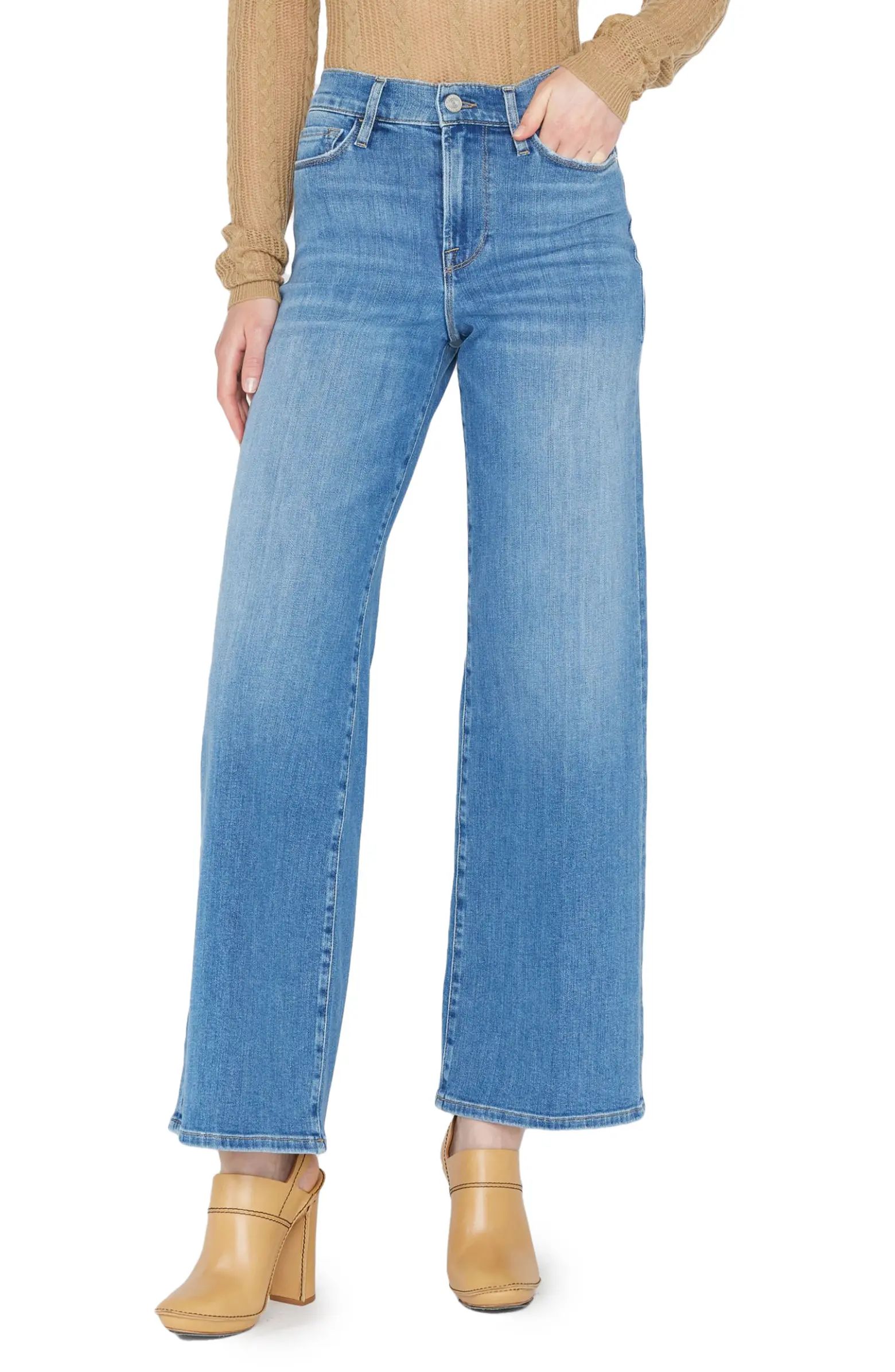 FRAME Le Slim Palazzo Ankle Jeans | Nordstrom | Nordstrom