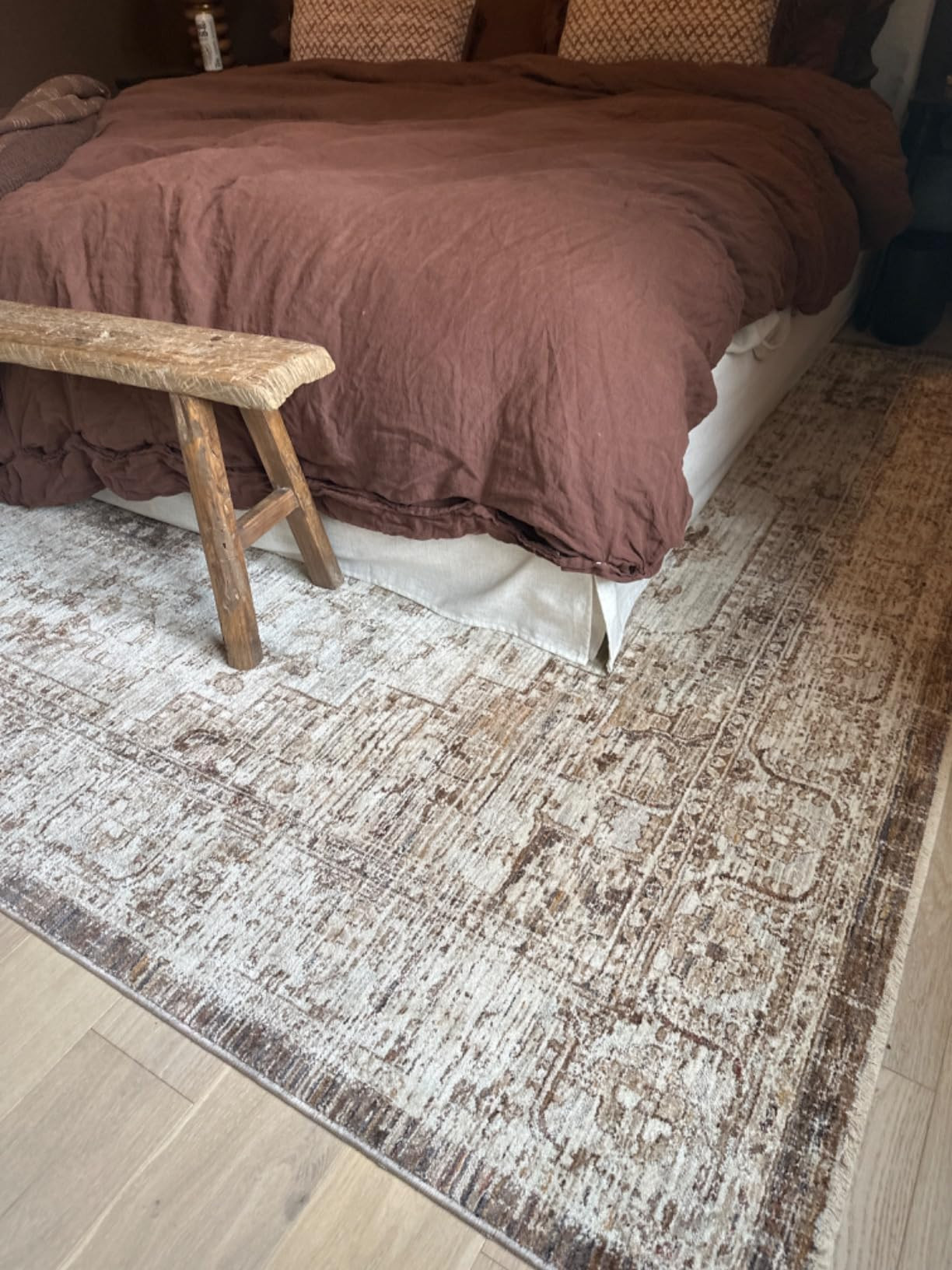 Loloi II Sorrento Collection SOR-03 Mocha/Multi 2'-7" x 8'-0" Runner Rug | Amazon (US)