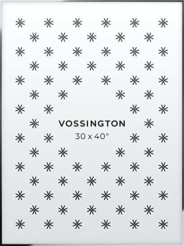 Vossington 30x40 Frame | Exclusive Large Black Poster Frame | 30 x 40 Inch | Thin Modern Look | Amazon (US)