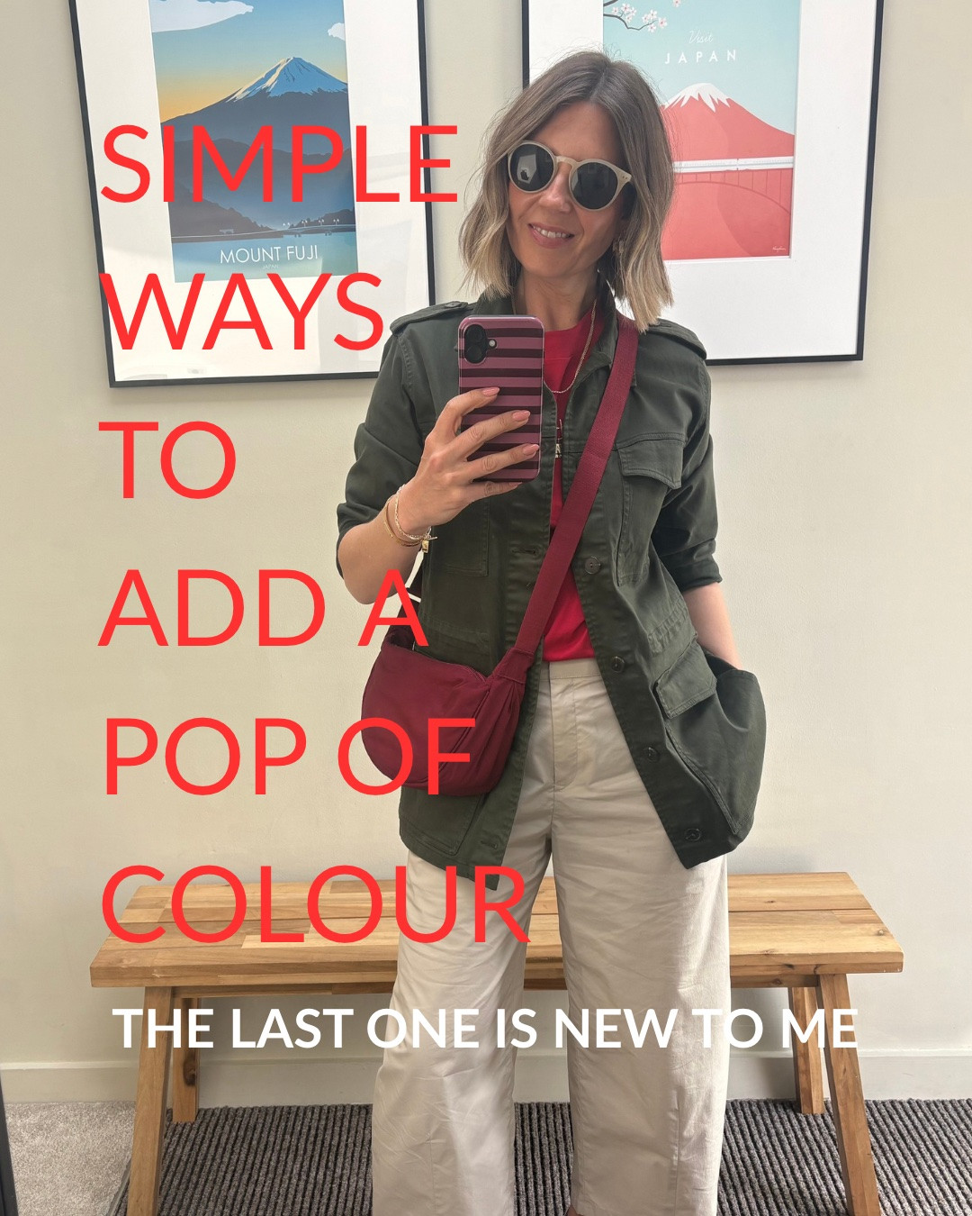 13 simple ways to add a pop of colour to your outfit. From your shoes to your whole outfit. 

Save this for when you need an easy outfit formula.

#personalstylist #thestylechapter #styleover40 #popofcolour

#LTKuk #LTKsummer #LTKstyletip