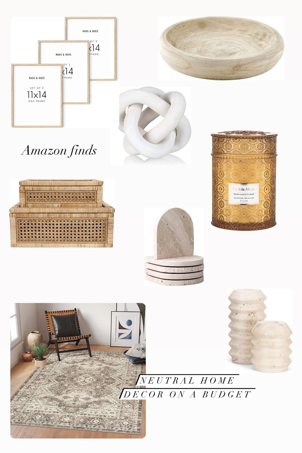 Neutral Home Decor On A Budget!! 

#LTKunder100 #LTKFind #LTKhome