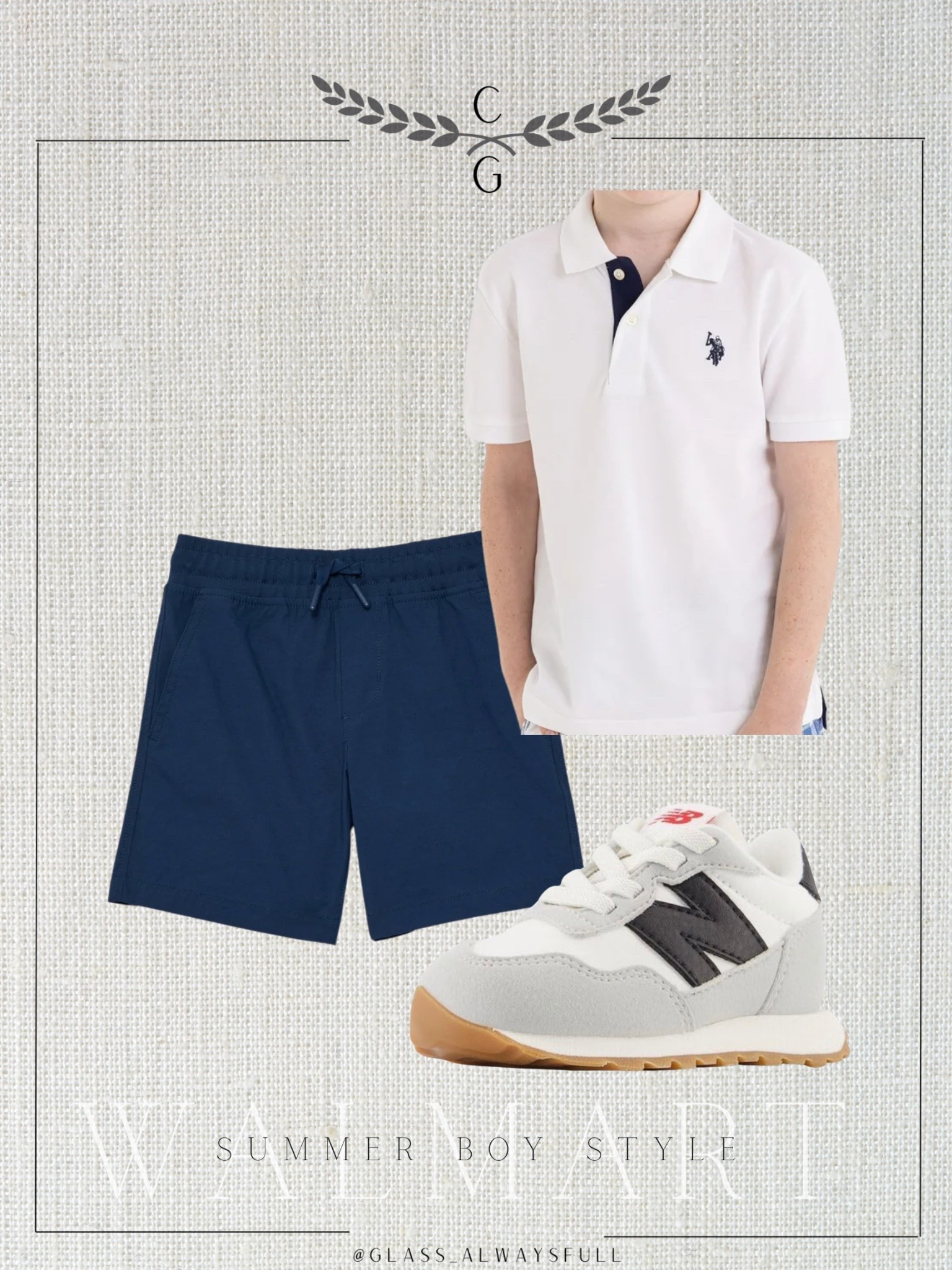 Dawson wore this outfit today and it looked so sharp! These shorts are amazing quality and hit slightly above the knee. I bought the shorts in khaki too. Boys shorts, boys khaki shorts, boys navy shorts, boys tennis shoes, boys summer outfit, boys spring outfit. Glassalwaysfull 

#LTKKids #LTKSeasonal #LTKmomlife