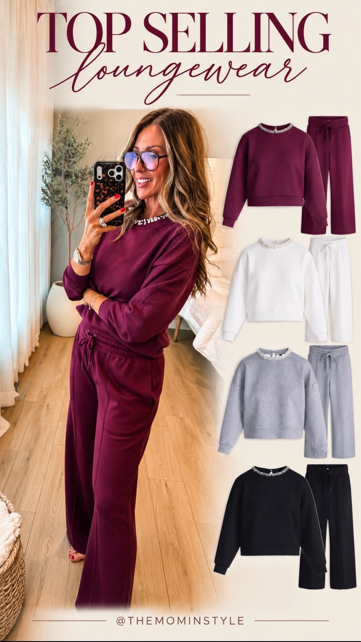 Top selling holiday loungewear multiple color options available @Walmart