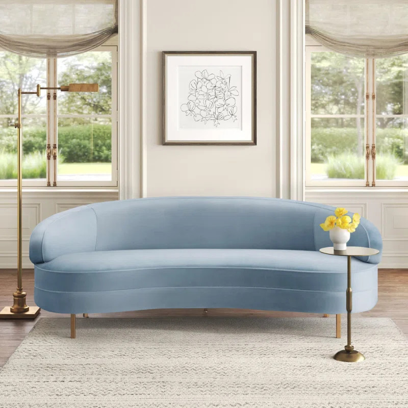 Jacqeuline 89.4'' Upholstered Sofa | Wayfair North America