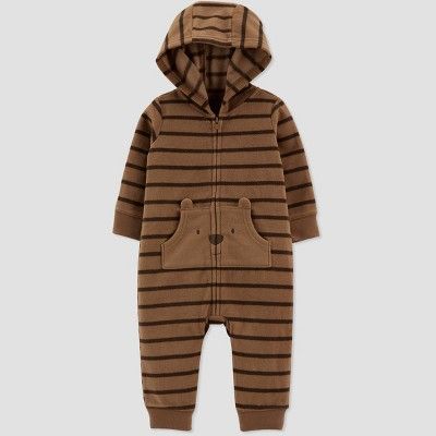 Baby Boys' Bear Jumpsuit - Just One You® made by carter's Brown | Target