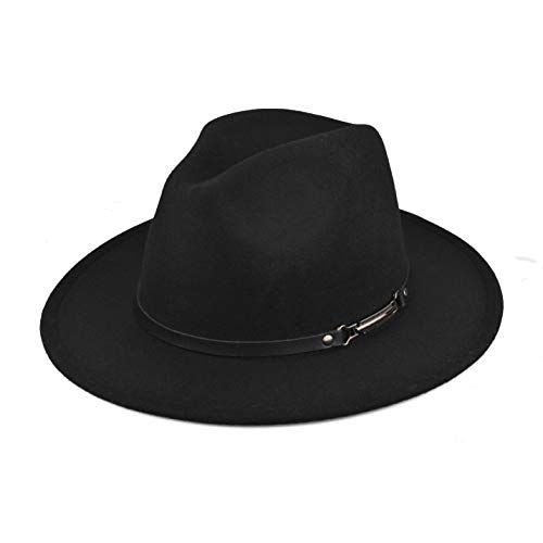 Lisianthus Women Belt Buckle Fedora Hat | Amazon (US)