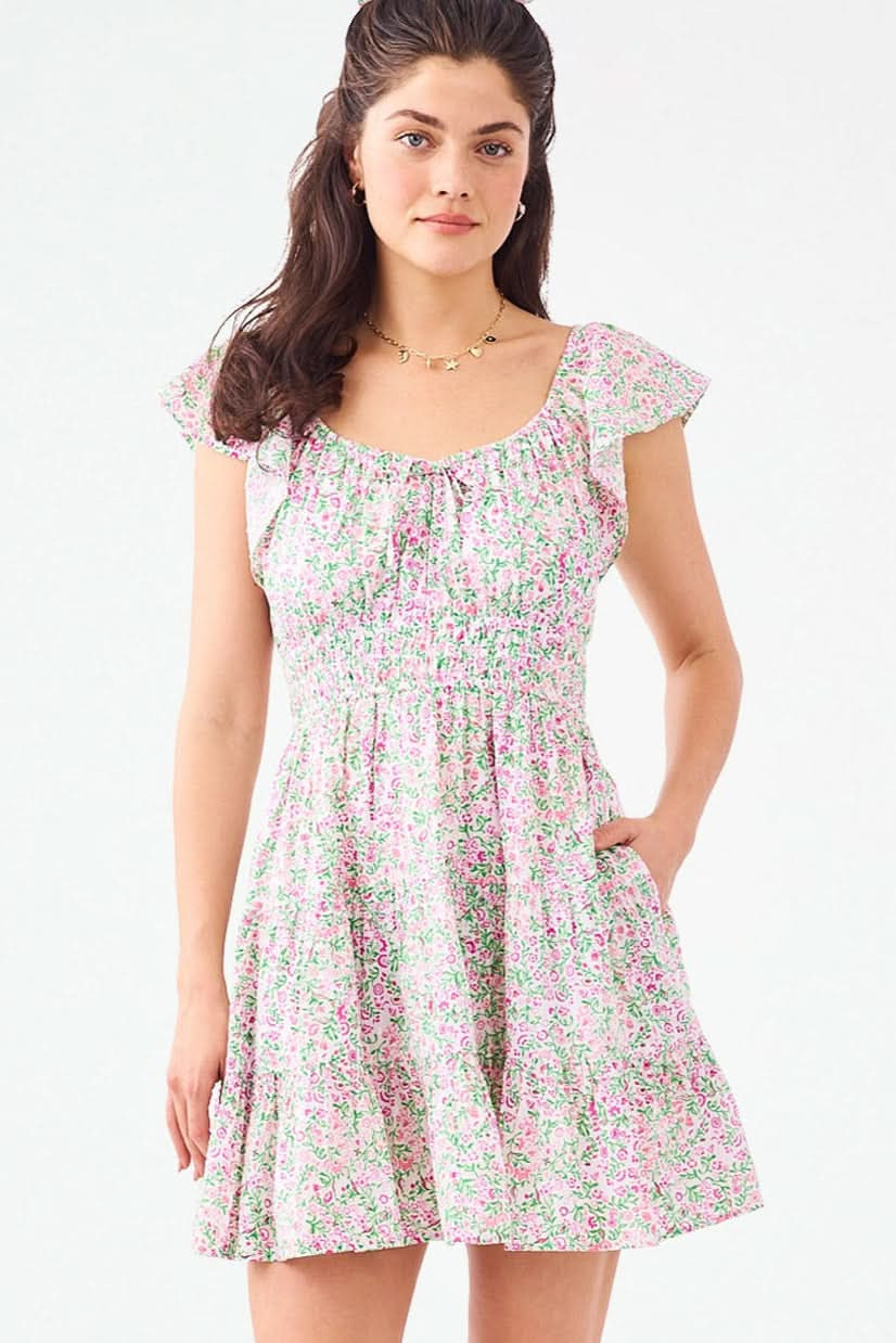 Moonflower Pipette Dress | Roller Rabbit | Roller Rabbit