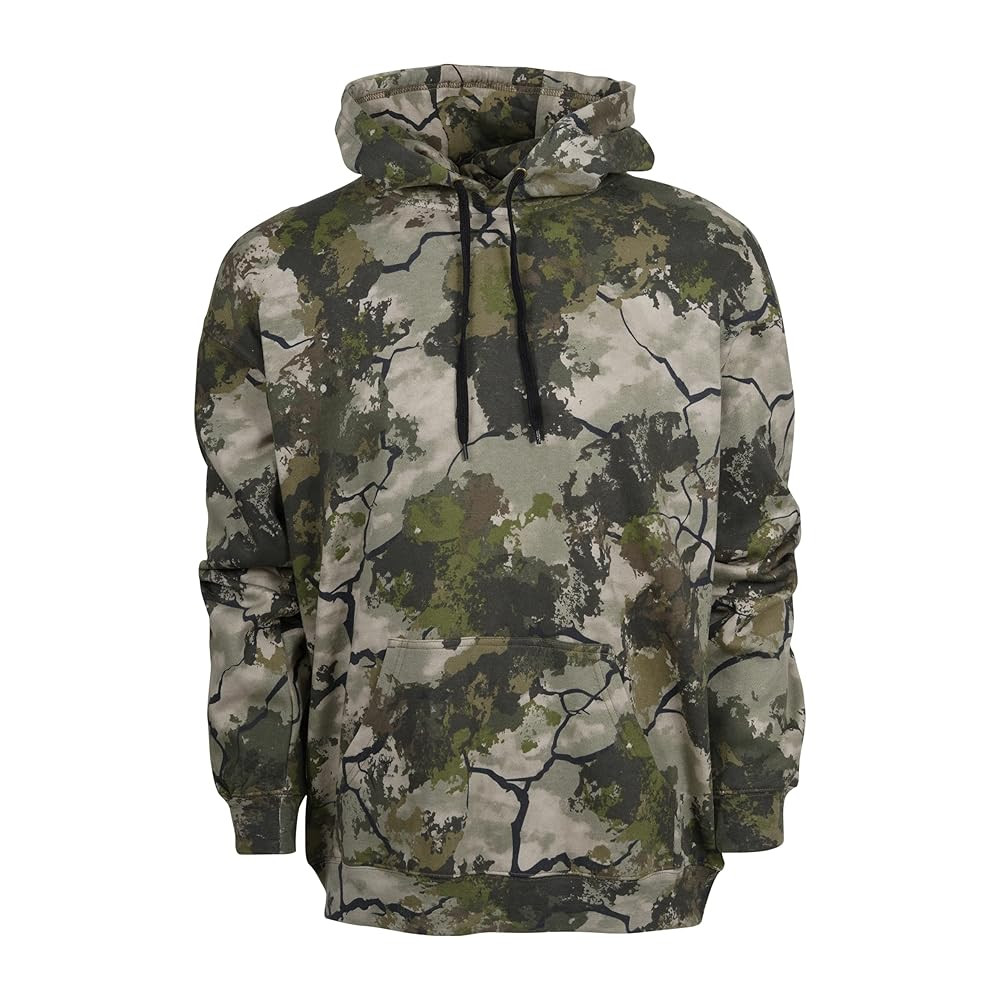 King's Camo KCB115 Men's Classic Hunting Cotton/Poly Blend Camo Pullover Hoodie | Amazon (US)