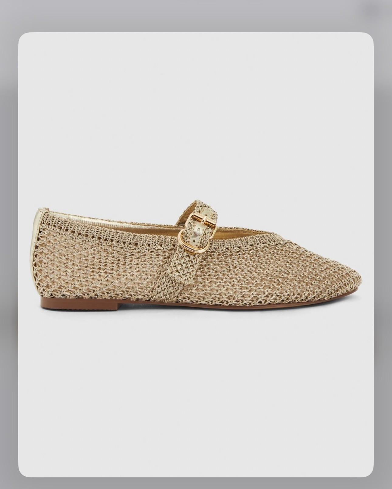 The gold flats you need for any outfit #goldflats 