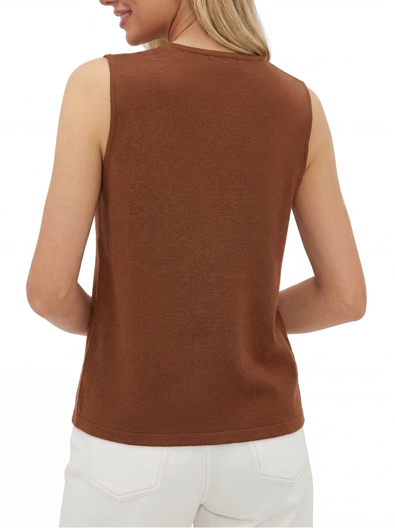 PRETTYGARDEN Women's Button Up Sweater Vest, Sizes S-XXL | Walmart (US)