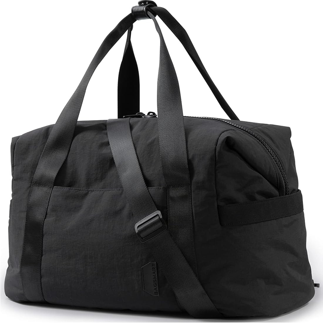 BAGSMART Gym Bag for Women, Carry on Weekender Overnight Bag, Travel Duffel Bags with Trolley Sleeve | Amazon (US)