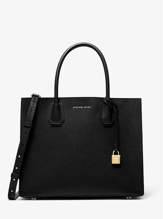 Mercer Large Saffiano Leather Tote Bag | Michael Kors US