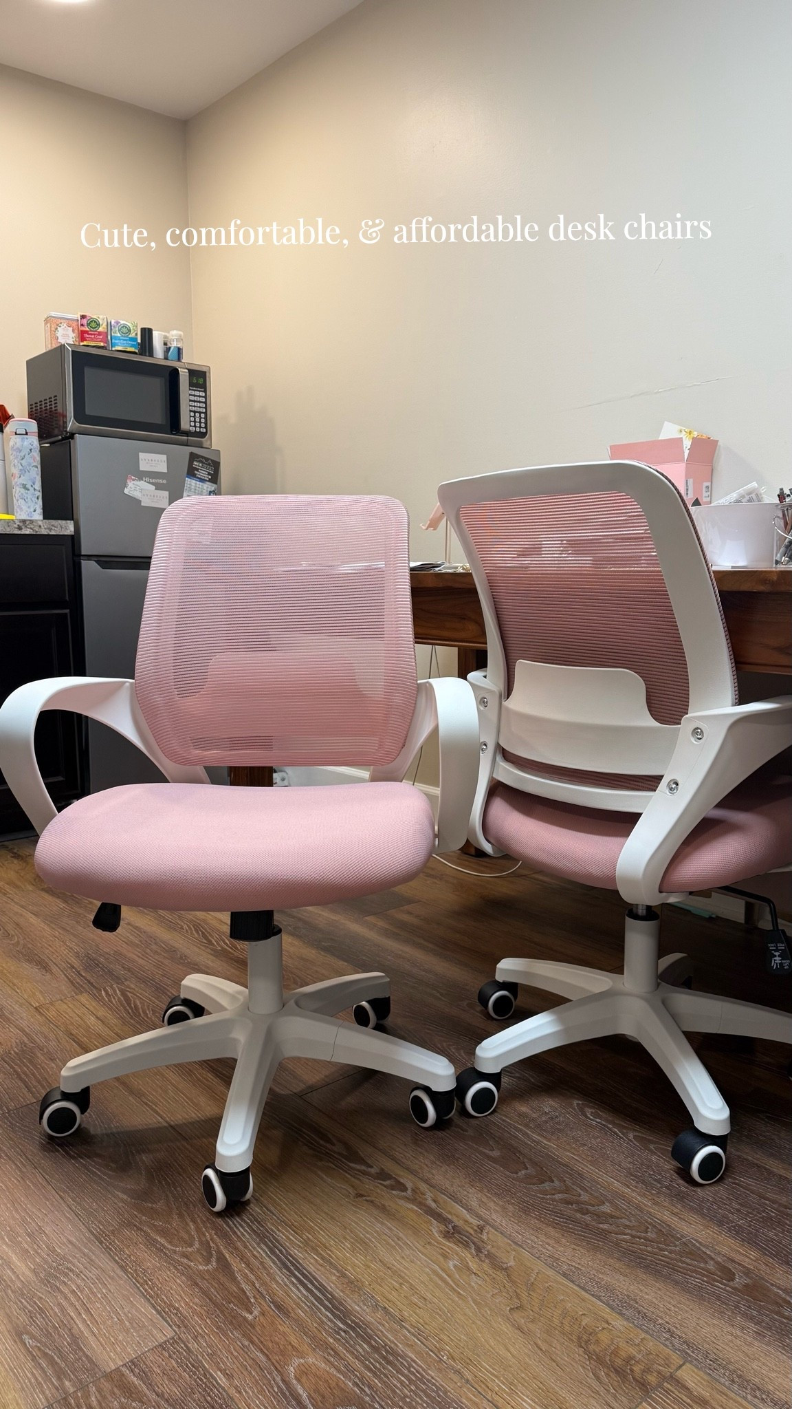 Cute, comfortable, & affordable desk chairs. The blush pink color is so cute!

#LTKSaleAlert #LTKHome #LTKdayinmylife