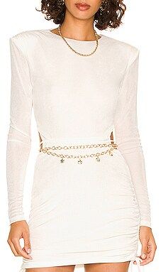 Ettika Chain Belt in Gold from Revolve.com | Revolve Clothing (Global)