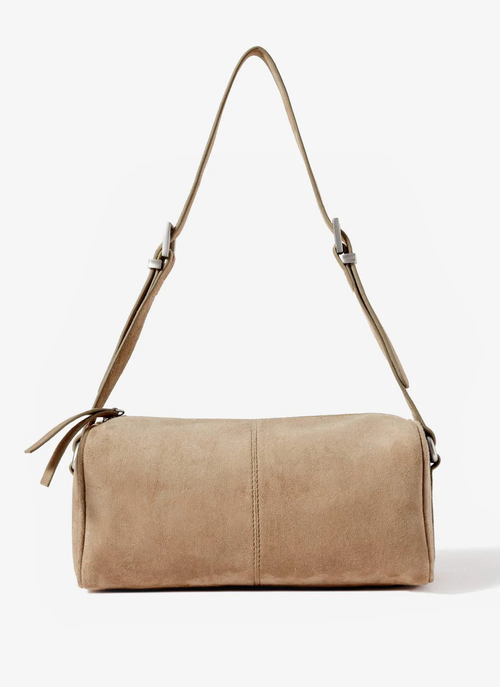 Matilda Tan Suede Shoulder Bag | Mint Velvet