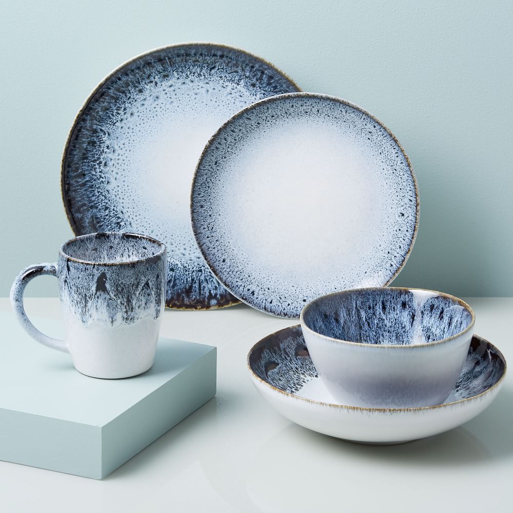 Reactive Glaze Stoneware Dinnerware | West Elm (US)