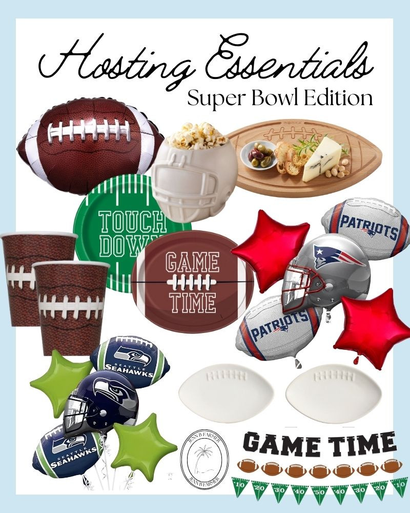 Don't miss out on these hosting essentials for your Super Bowl watch party!


party decor, super bowl 2026, hosting essentials, pottery barn, crate and barrel, walmart home, balloons, party favors 

 #LTKfoodie #LTKSeasonal #LTKHome