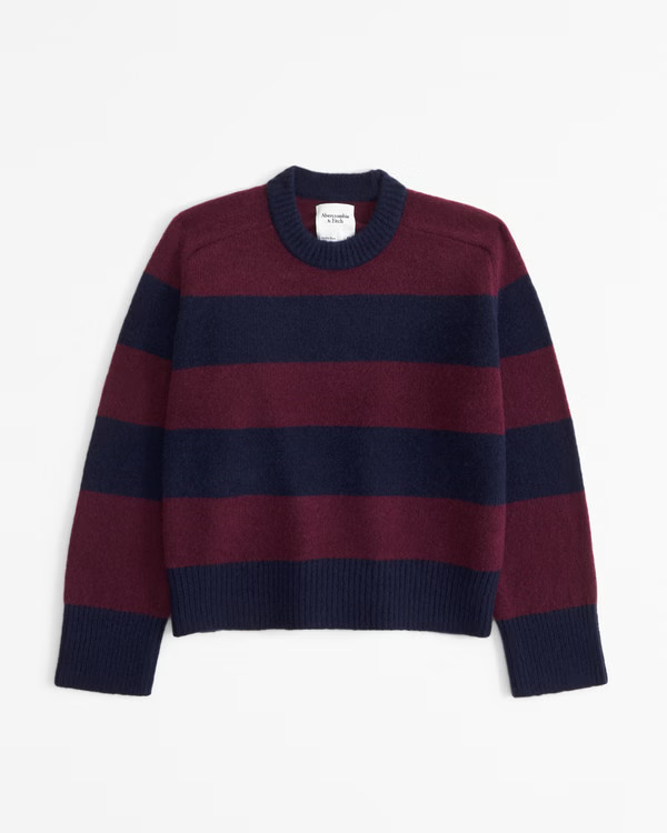 The A&F Madeline Crew Sweater | Abercrombie & Fitch (US)