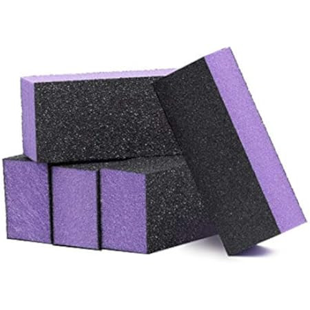 Maryton Nail Buffer Sanding Block Polisher Buffing File 60/100 Grit for Acrylic Nail Art Kit Manicur | Amazon (US)