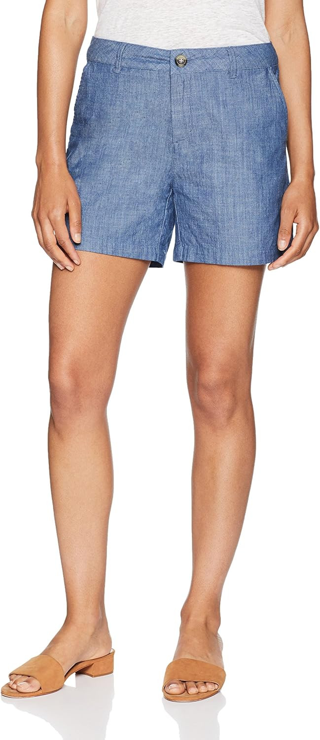 Amazon Essentials Women's 5" Inseam Chino Short | Amazon (US)