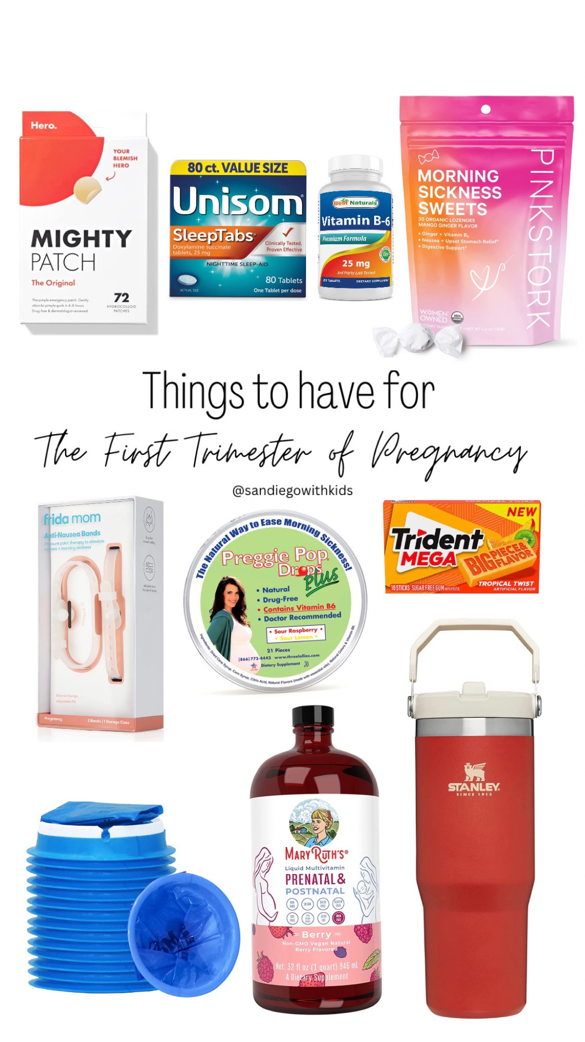 Things are o have for the first trimester of pregnancy. 

#LTKbaby #LTKbump