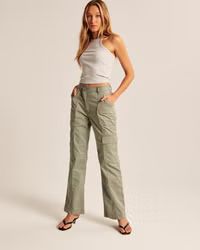 Women's Relaxed Utility Pants | Women's New Arrivals | Abercrombie.com | Abercrombie & Fitch (US)