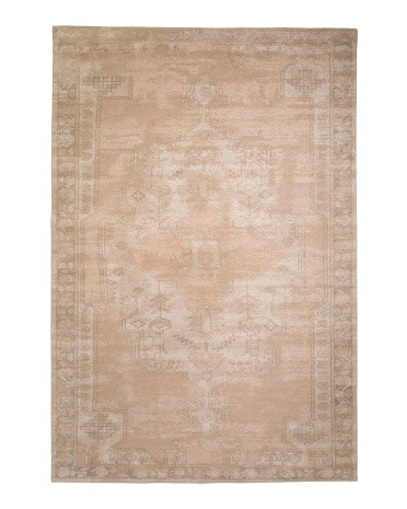 6X9 Jute Blend Edage Vintage Look Area Rug, Polyester | TJ Maxx