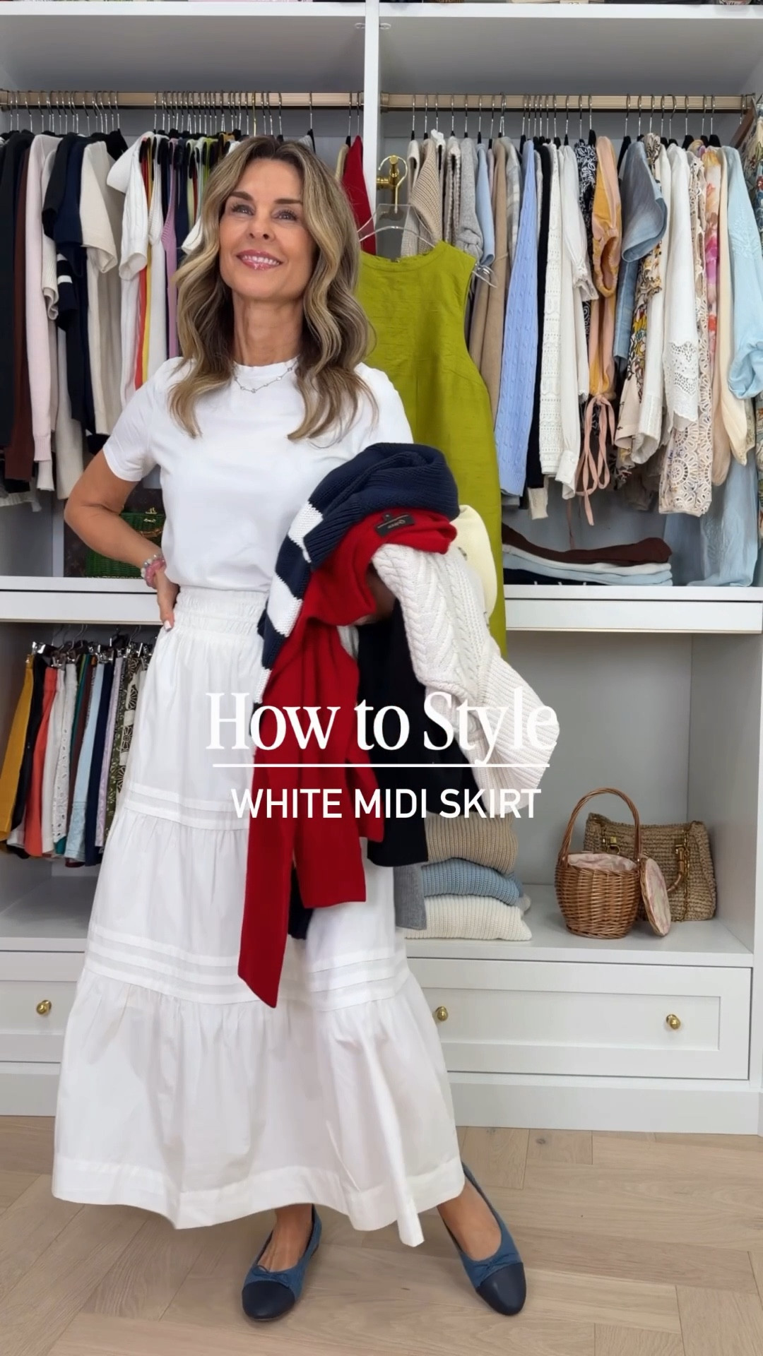  I’m 5’6’’.
-Quince midi skirt size XS
-cotton oversized cardigan size XS
-pink mongolian cashmere sweater size S
-red mongolian cashmere off the shoulder sweater size S
-gray mongolian cashmere off the shoulder sweater size S
-white and blue striped polo size S
-butter yellow dolman size XS
-navy fisherman cropped cardigan size S
-black mongolian cashmere sweater size S

@onequince #QuincePartner 

#liketkit

#LTKSpringSale #LTKgrwm #LTKootd