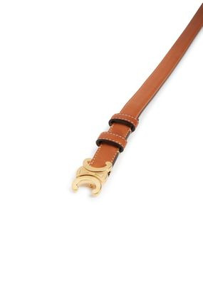 Triomphe small belt in natural calfskin - CELINE | 24S US