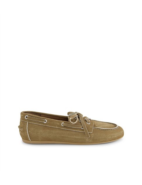 Jerae Fawn Suede Loafers | David Jones (Australia & New Zealand)