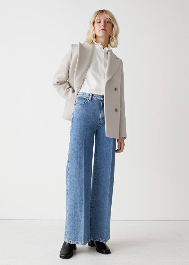 Wide Press Crease Jeans | & Other Stories (EU + UK)