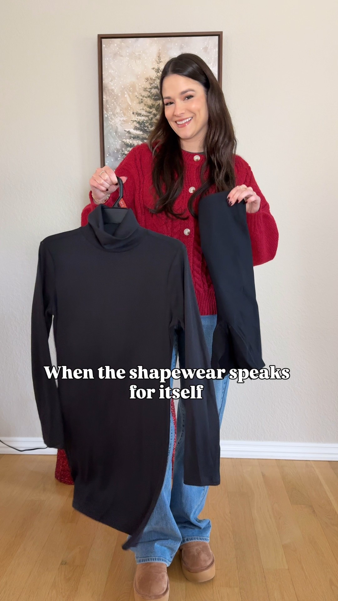 sometimes you gotta let the shapewear do the talking 🤭 the difference at the end is crazy!! 


#falloutfitideas #lbd #dress #affordablefashion #outfitideas #shapewear #tallboots #holidayoutfits
outfit inspo, fall outfits, lbd, black dress, boots outfit, knee high boots outfit, black outfit, winter outfit, easy outfit, fall fashion

#LTKSaleAlert #LTKHoliday #LTKFindsUnder50