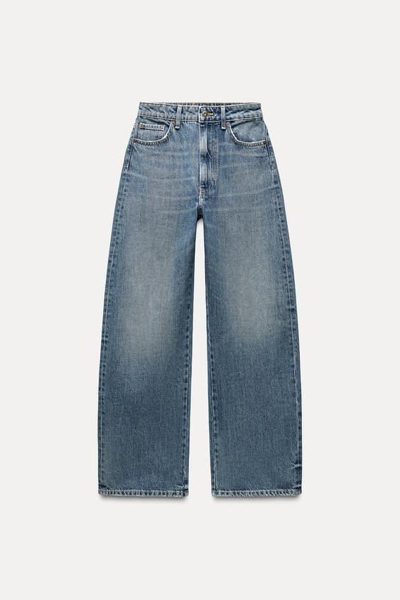 TRF MID-RISE BAGGY JEANS | Zara US