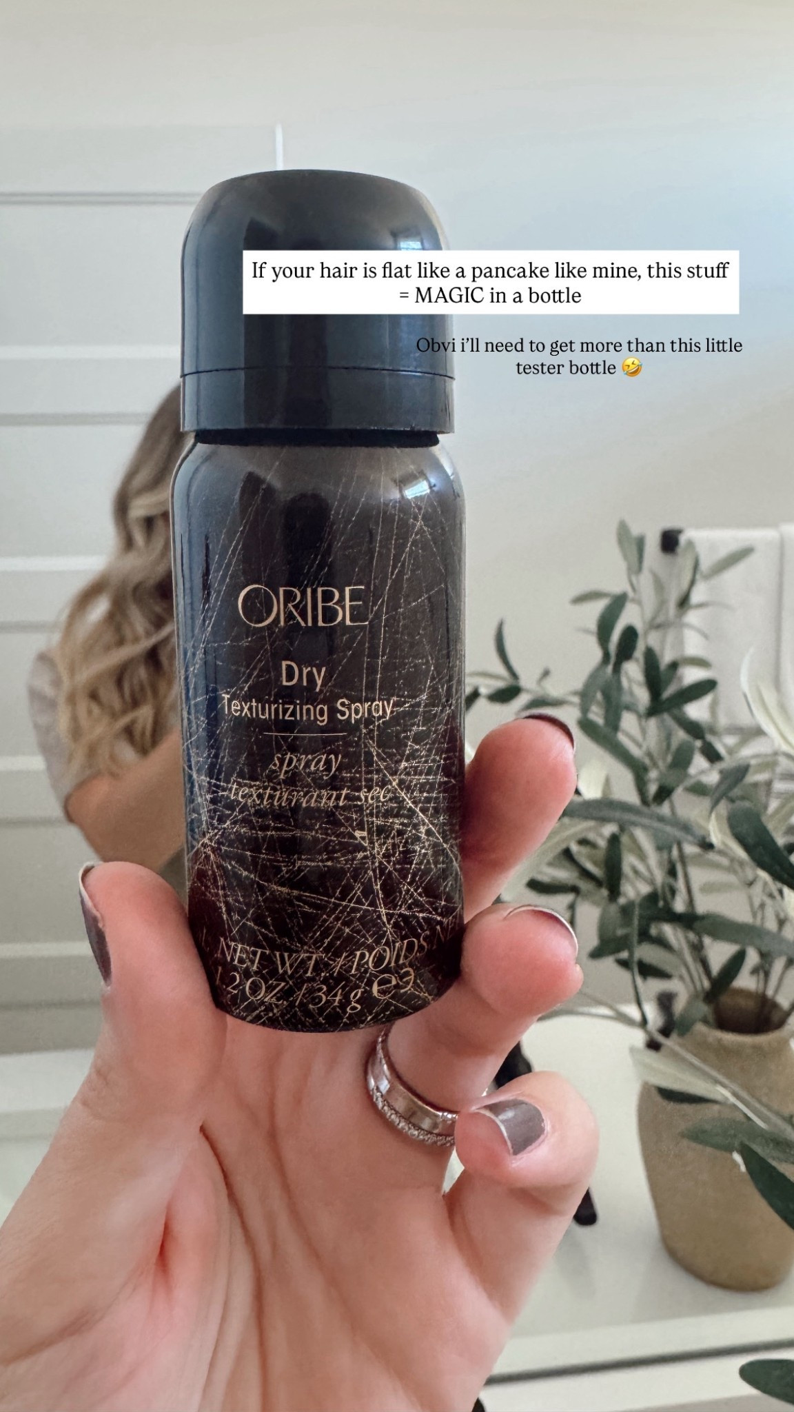 This ORIBE Dry Texturizing Spray is hands down a holy grail for my hair! 🙌 My fine, flat hair finally gets life, volume, and that effortless curl boost—nothing else comes close. If you struggle with limp hair like me, this is a game-changer!

#LTKSpringSale #LTKBeauty #LTKHome