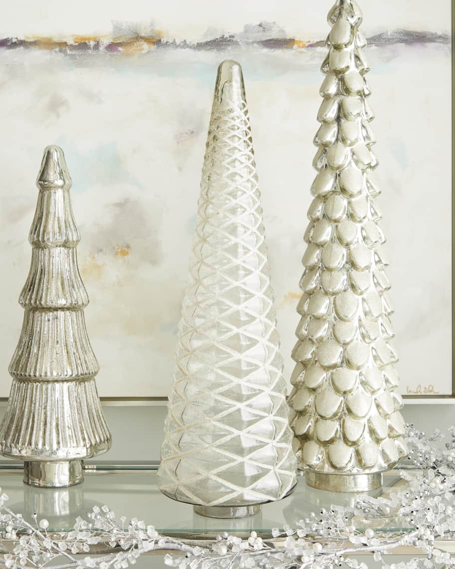 Stalwart Homestyles 26" Decorative Glass Tree | Neiman Marcus