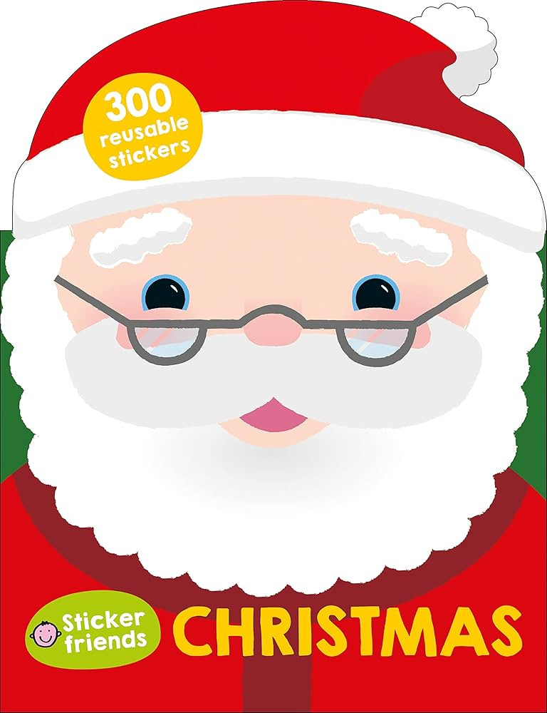 Sticker Friends: Christmas: Over 300 Reusable Stickers | Amazon (US)