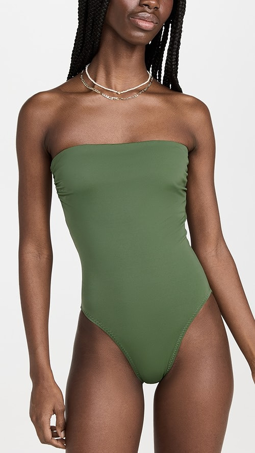 Norma Kamali Bishop One Piece | SHOPBOP | Shopbop