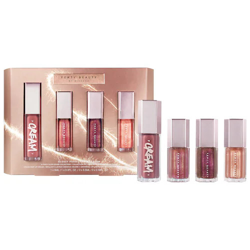 Glossy Posse: Fantasy 4Sum 4-Piece Gloss Bomb Set - FENTY BEAUTY by Rihanna | Sephora | Sephora (US)
