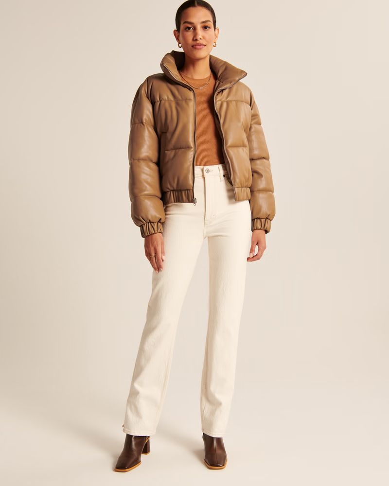 Women's Ultra Mini Puffer | Women's Coats & Jackets | Abercrombie.com | Abercrombie & Fitch (US)