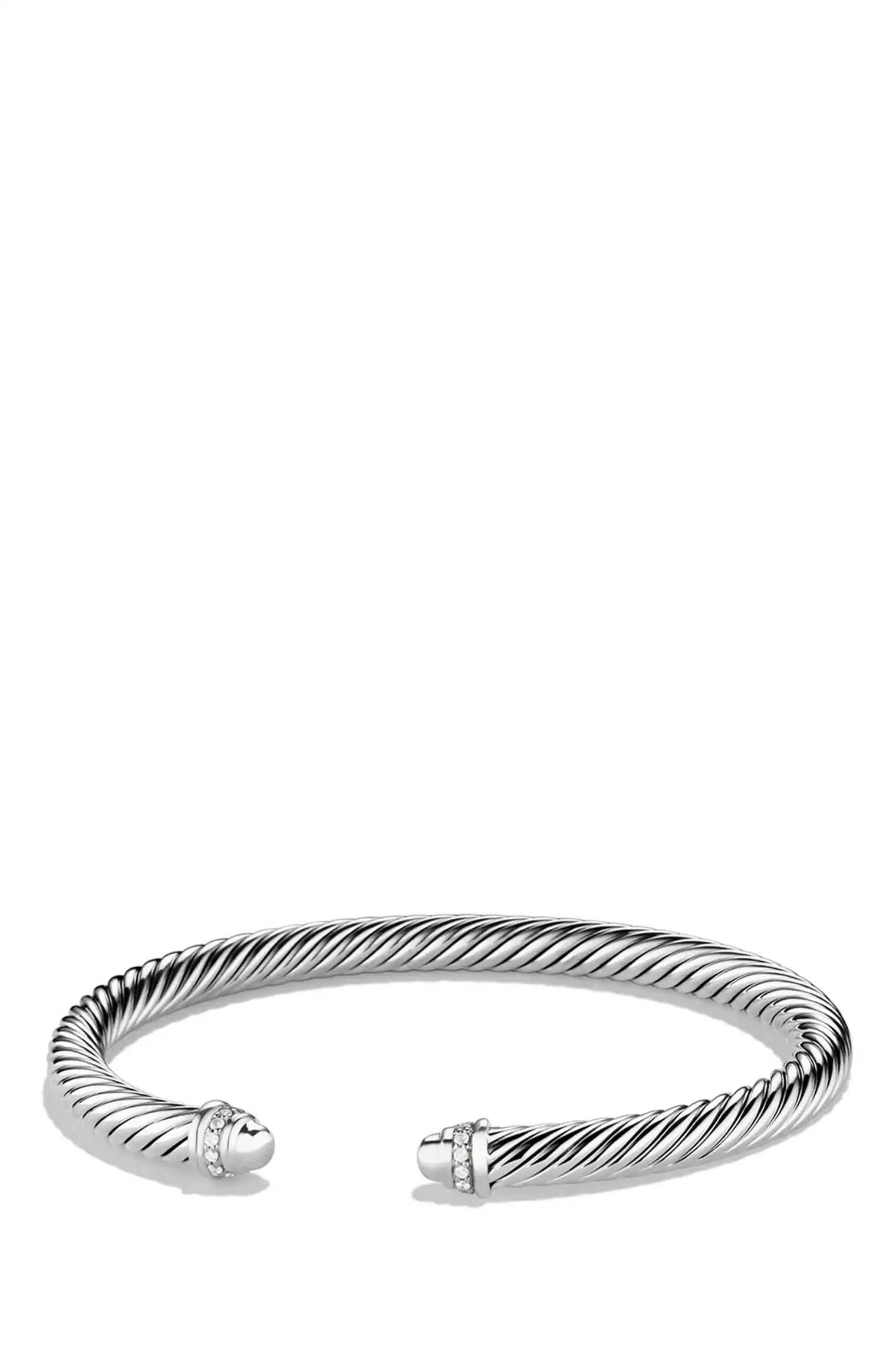 Cable Classics Bracelet with Diamonds, 5mm | Nordstrom