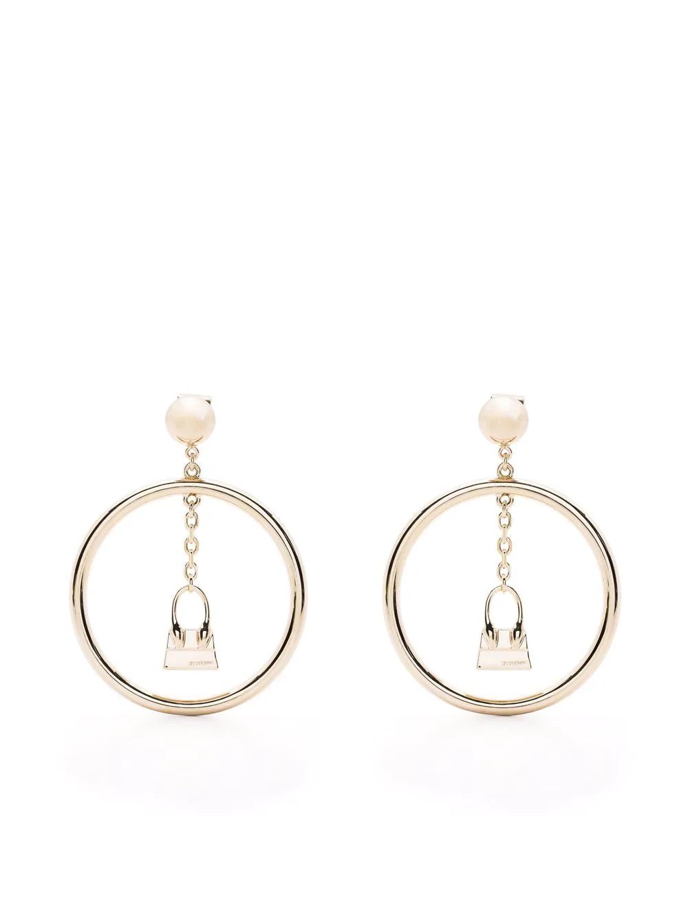 Jacquemus Le Chiquito Drop Hoop Earrings - Farfetch | Farfetch Global