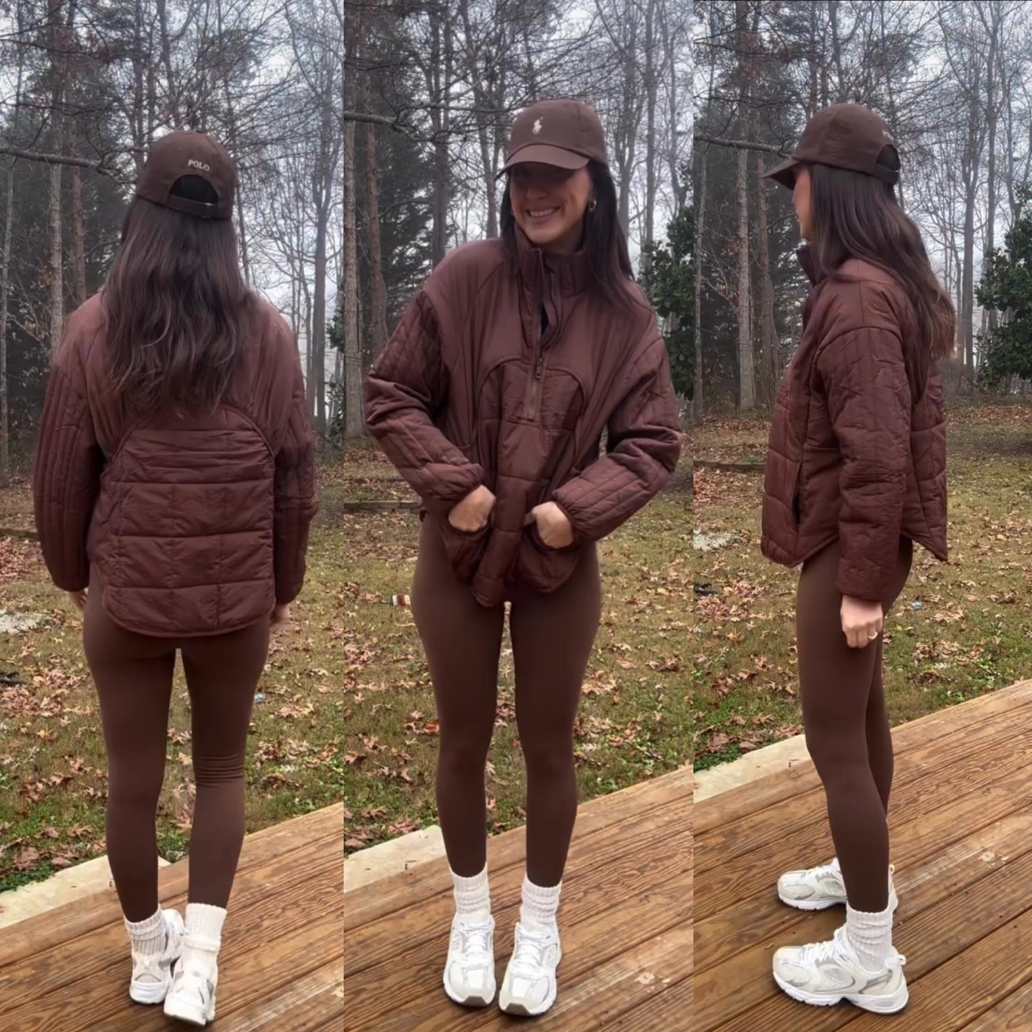 My outfit today. Wearing medium leggings and small jacket 

#LTKootd